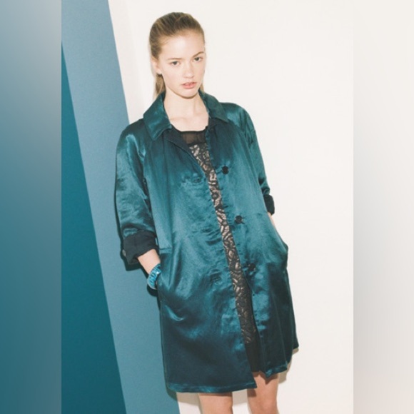 Marc By Marc Jacob Silk-Linen reversible Trench Coat S/S 2012 - Picture 1 of 15